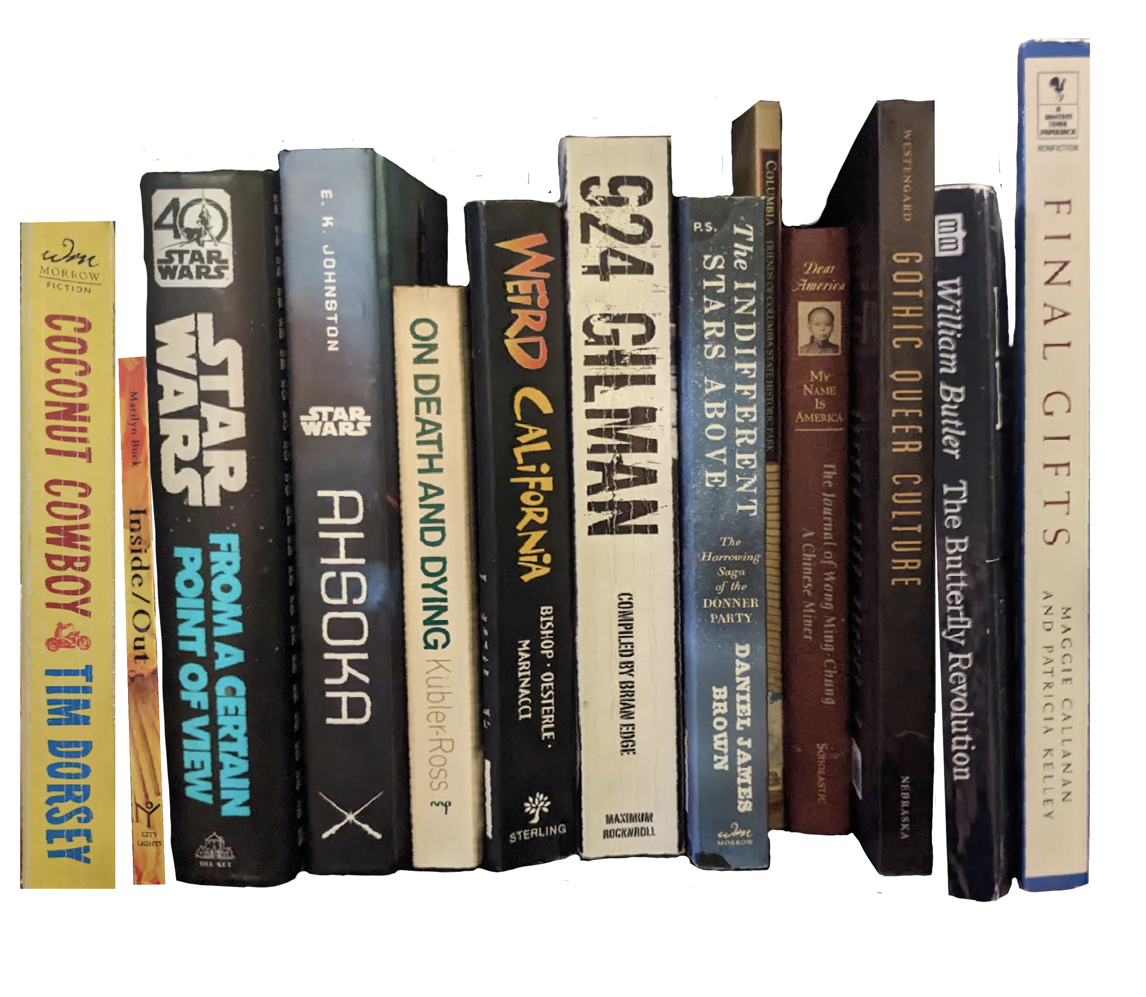 Row of books 2